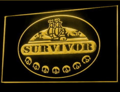 Survivor Flag LED Neon Sign